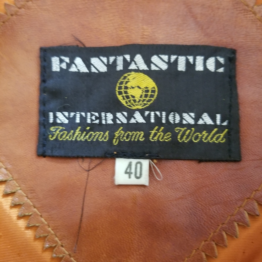 Fantastic International | Vintage 70s Leather Jacket - Picture 4 of 9